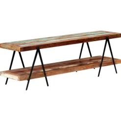 vidaXL Tv-meubel 160x40x50 cm massief gerecycled hout