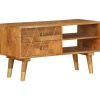 vidaXL Tv-meubel 85x35x47 cm massief mangohout