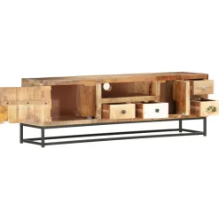 vidaXL Tv-meubel 120x30x40 cm massief gerecycled hout