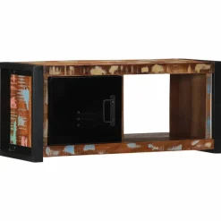 vidaXL Tv-meubel 80x30x35 cm massief gerecycled hout