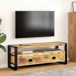 vidaXL Tv-meubel 120x35x45 cm massief mangohout