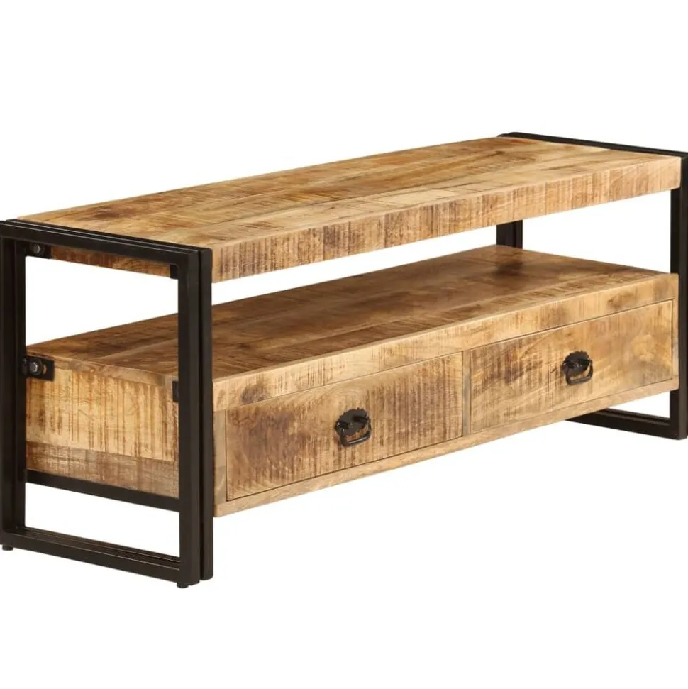 vidaXL Tv-meubel 120x35x45 cm massief mangohout