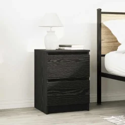 vidaXL Tv-meubel 40x35x54 cm spaanplaat zwart