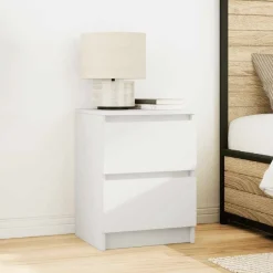 vidaXL Tv-meubel 40x35x54 cm spaanplaat wit