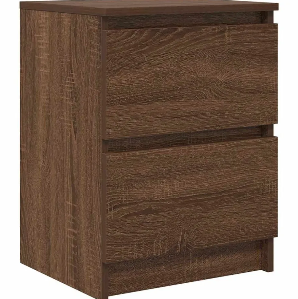 vidaXL Tv-meubel 40x35x54 cm spaanplaat bruin eikenkleurig