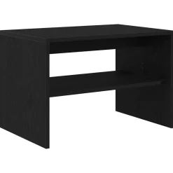 vidaXL Tv-meubel 60x40x40 cm spaanplaat zwart eikenkleurig