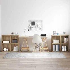 vidaXL Tv-meubelset 4 pcs Artisan Eiken 37 x 37 x 72 cm Bewerkt hout