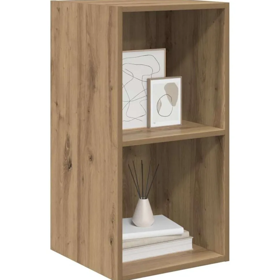 vidaXL Tv-meubelset Artisan Eiken 37 x 37 x 72 cm Bewerkt hout