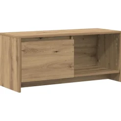 vidaXL Tv-meubelset Artisan Eiken 90 x 35 x 40 cm Bewerkt hout