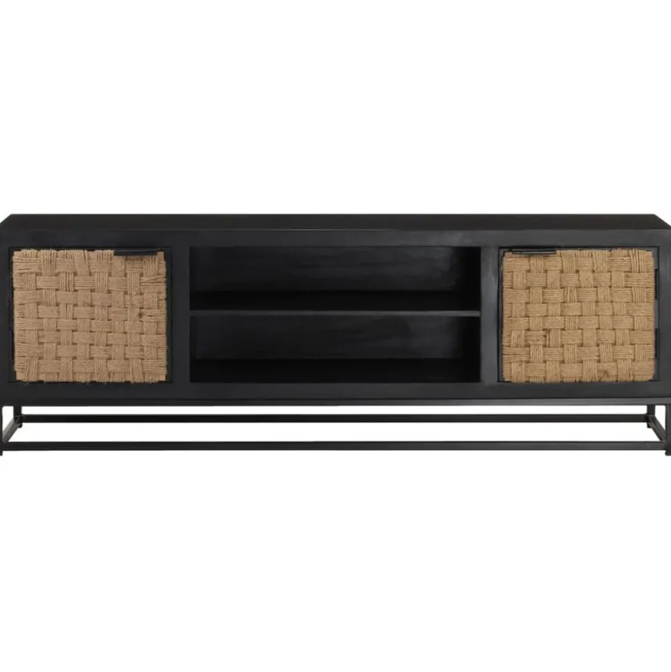 vidaXL Tv-meubel120x30x40 cm massief mangohout