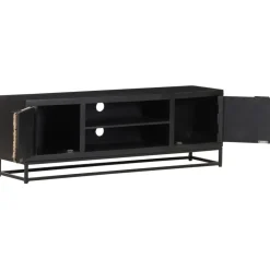 vidaXL Tv-meubel120x30x40 cm massief mangohout