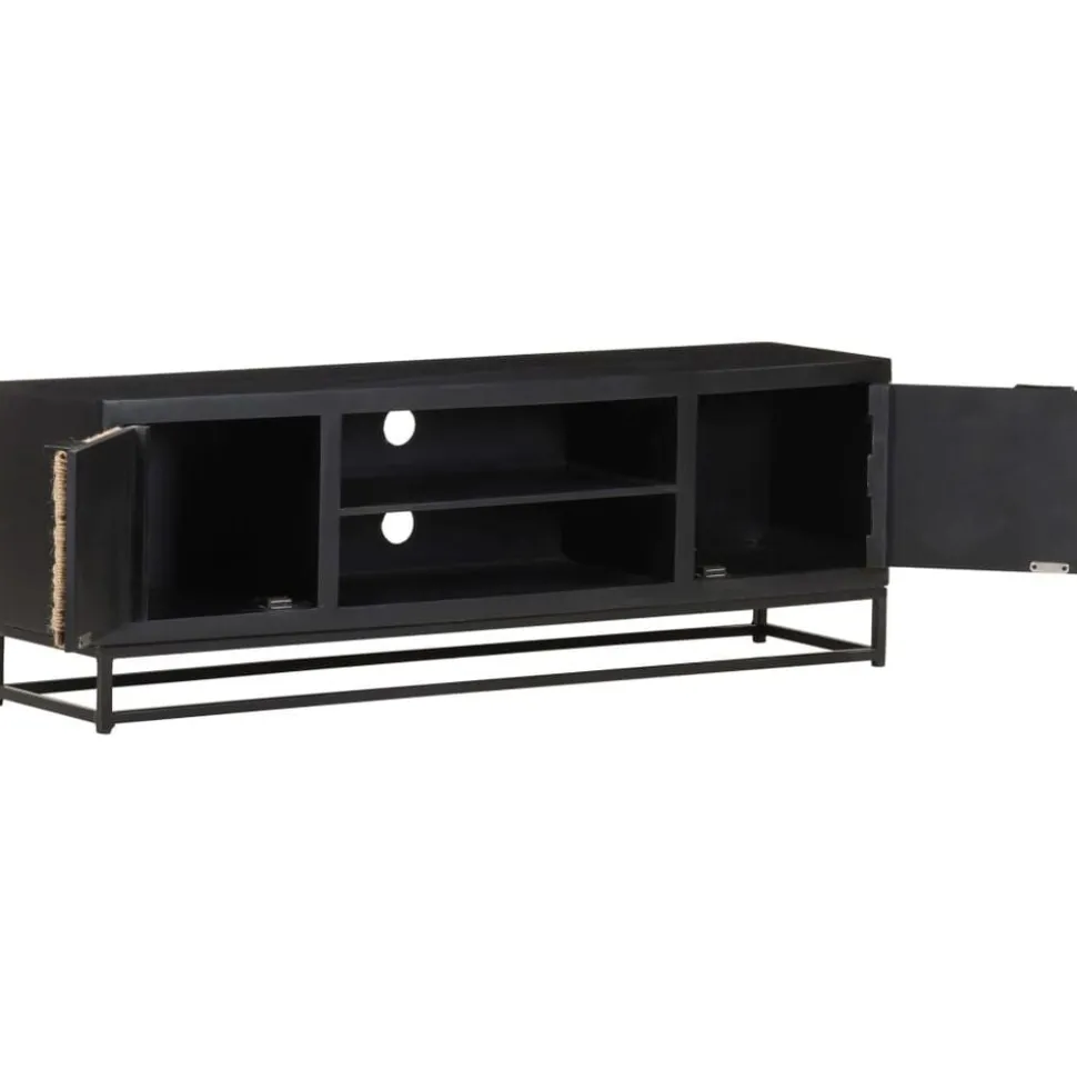 vidaXL Tv-meubel120x30x40 cm massief mangohout