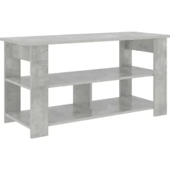 vidaXL TV-standaard Beton Grijs 100 x 40 x 50 cm
