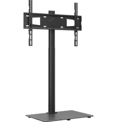 vidaXL Tv-standaard hoekmodel 1-laags voor 32-65 inch zwart