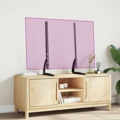 vidaXL TV-standaards 2 st 37-75 inch scherm 45 kg Max VESA 600x400 mm