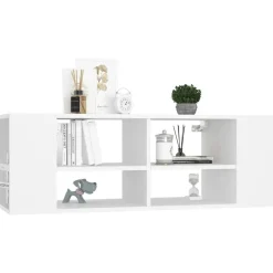vidaXL Tv-wandmeubel 102x35x35 cm bewerkt hout wit