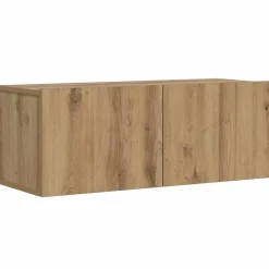 vidaXL Tv-wandmeubel 80x30x30 cm bewerkt hout artisanaal eikenkleurig