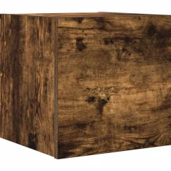 vidaXL Tv-wandmeubel 30,5x30x30 cm gerookt eikenkleurig