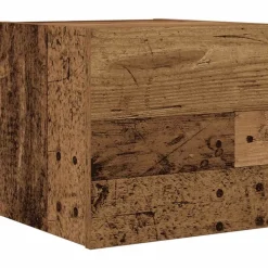 vidaXL Tv-wandmeubel 30,5x30x30 cm oud houtkleurig