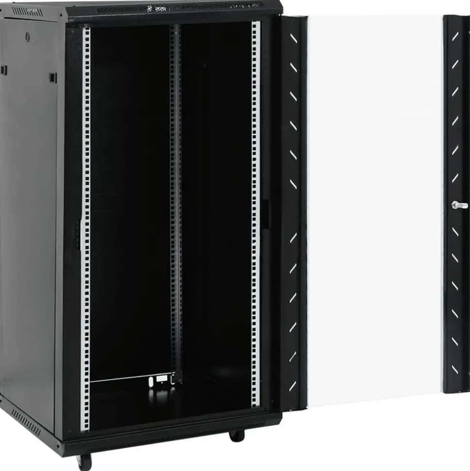 vidaXL 22U Netwerkkast met Draaipoten 19" IP20 60x60x120 cm