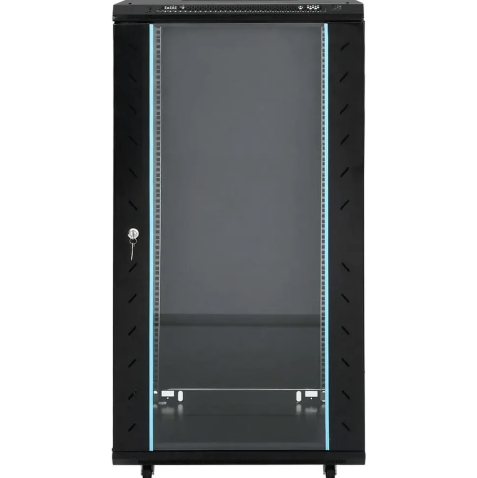 vidaXL 22U Netwerkkast met Draaipoten 19" IP20 60x60x120 cm