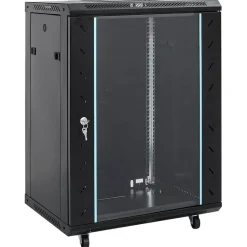 vidaXL 15U Netwerkkast met Draaipoten 19" IP20 60x45x86 cm