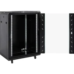 vidaXL 15U Netwerkkast met Draaipoten 19" IP20 60x45x86 cm