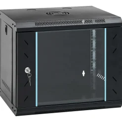 vidaXL 9U Wandgemonteerde Netwerkkast 19" IP20 53x40x45 cm
