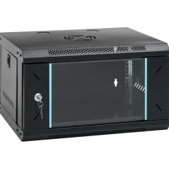 vidaXL 6U Wandgemonteerde Netwerkkast 19" IP20 53x40x30 cm