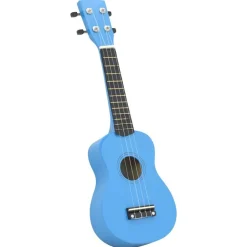 vidaXL Ukuleleset met tas voor kinderen sopraan 21'' blauw
