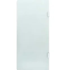 vidaXL Urinoirschot 90x40 cm gehard glas