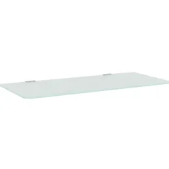 vidaXL Urinoirschot 90x40 cm gehard glas