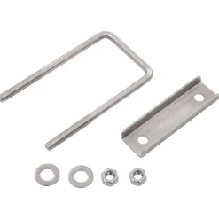 vidaXL U-verbinding voor hekpaal 25 sets 60x40 mm