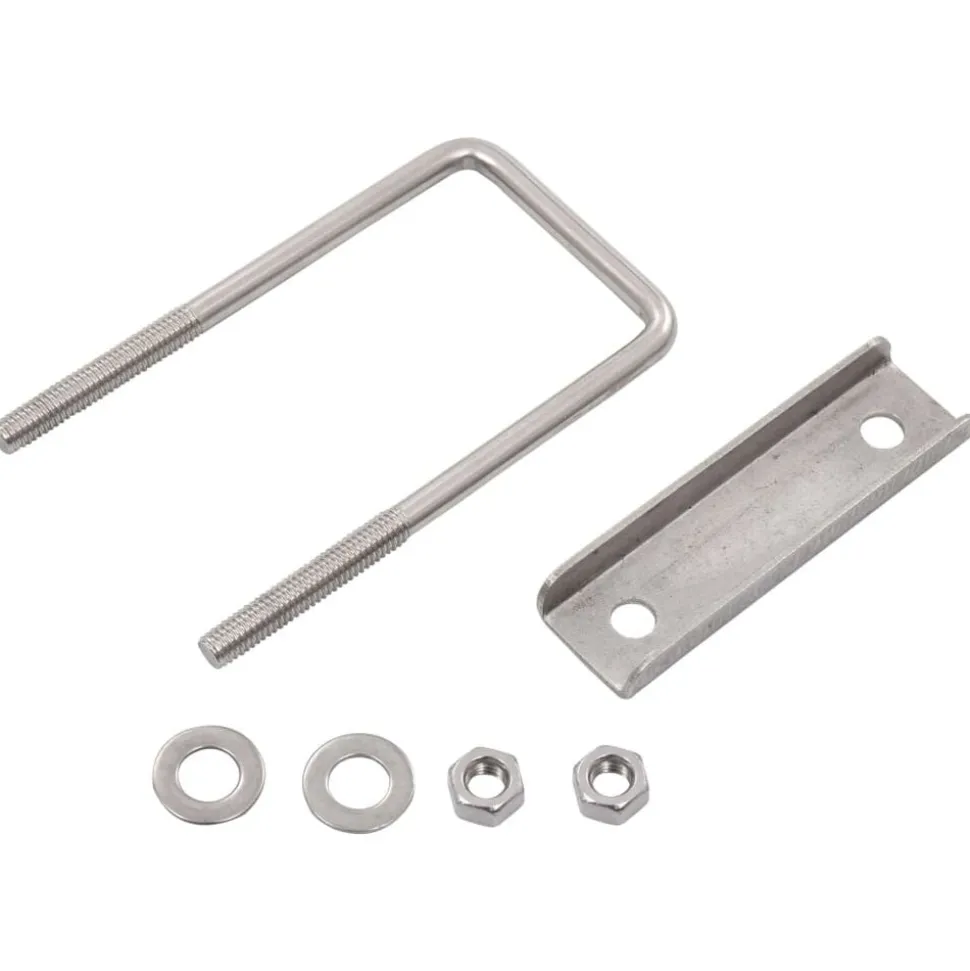 vidaXL U-verbinding voor hekpaal 25 sets 60x40 mm