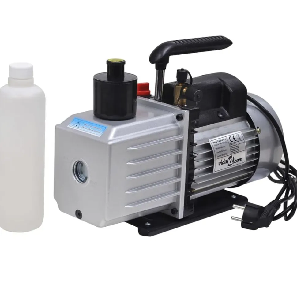 vidaXL Vacuümkamer met 2-traps pomp 5,5 L