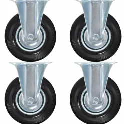 vidaXL Vaste wielen 4 st 125 mm