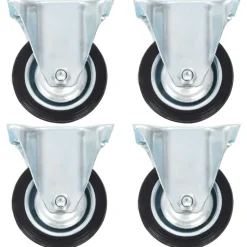vidaXL Vaste wielen 4 st 75 mm