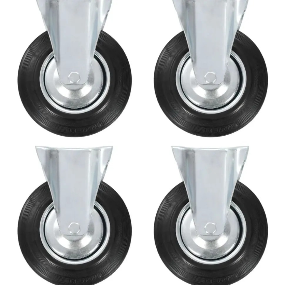 vidaXL Vaste wielen 4 st 200 mm