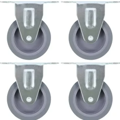 vidaXL Vaste wielen 4 st 75 mm