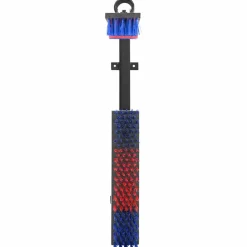 vidaXL Vee borstels Verstelbaar Rood en blauw 84 x 10 x 91 cm PVC