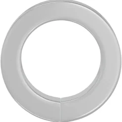 vidaXL Veer Washer 2 pcs Wit 13 x 1 mm IJzer