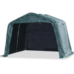 vidaXL Veetent verwijderbaar 550 g/m² 3,3x3,2 m PVC donkergroen
