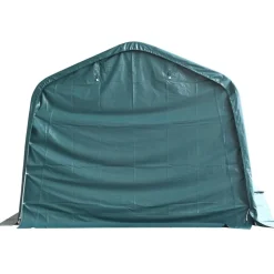 vidaXL Veetent verwijderbaar 550 g/m² 3,3x3,2 m PVC donkergroen