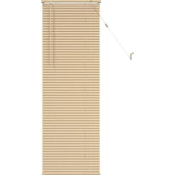 vidaXL Venetiaanse Blind Lichtbruin met Patroon 150 x 40 cm PVC