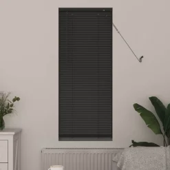 vidaXL Venetiaanse Blind Zilvergrijs 150 x 40 cm PVC