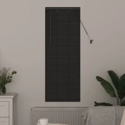 vidaXL Venetiaanse Jaloezieën Donkergrijs 130 x 40 cm Aluminium