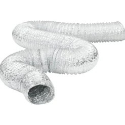 vidaXL Ventilatieslang Ø10 cm 6 m aluminium