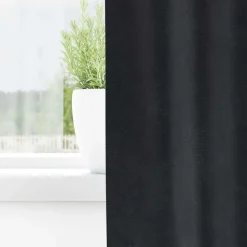 vidaXL Verduisterende gordijnen 2 pcs Donkergrijs 140 x 140 cm Fluweel