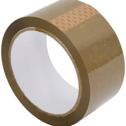 vidaXL Verpakkingstapes 12 st 48 mm x 66 m bruin