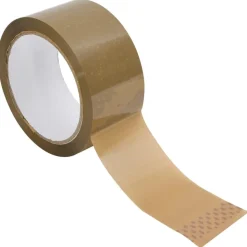 vidaXL Verpakkingstapes 12 st 48 mm x 66 m bruin